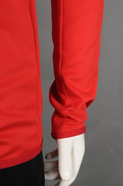 W210 Order zipper long sleeve sweatshirt online order sweatshirt half zipper belly pocket style sweatshirt manufacturer detail view-5